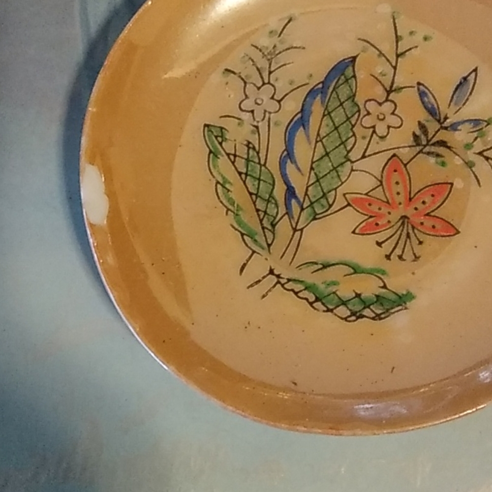 Lusterware Mini Tea Set - Picture 2 of 2